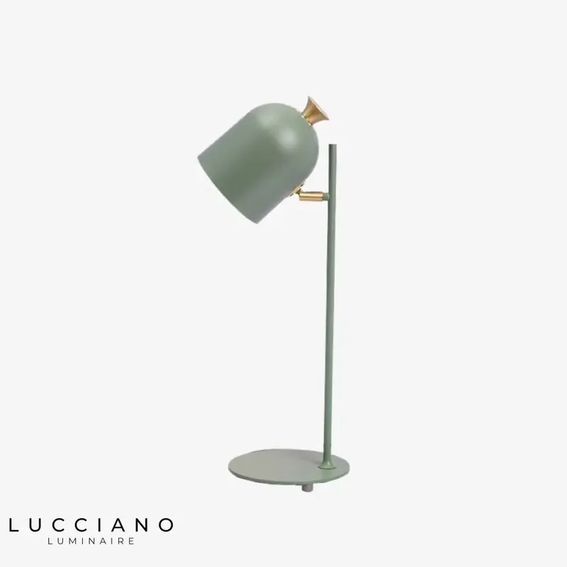Verne colorful metal desk lamp