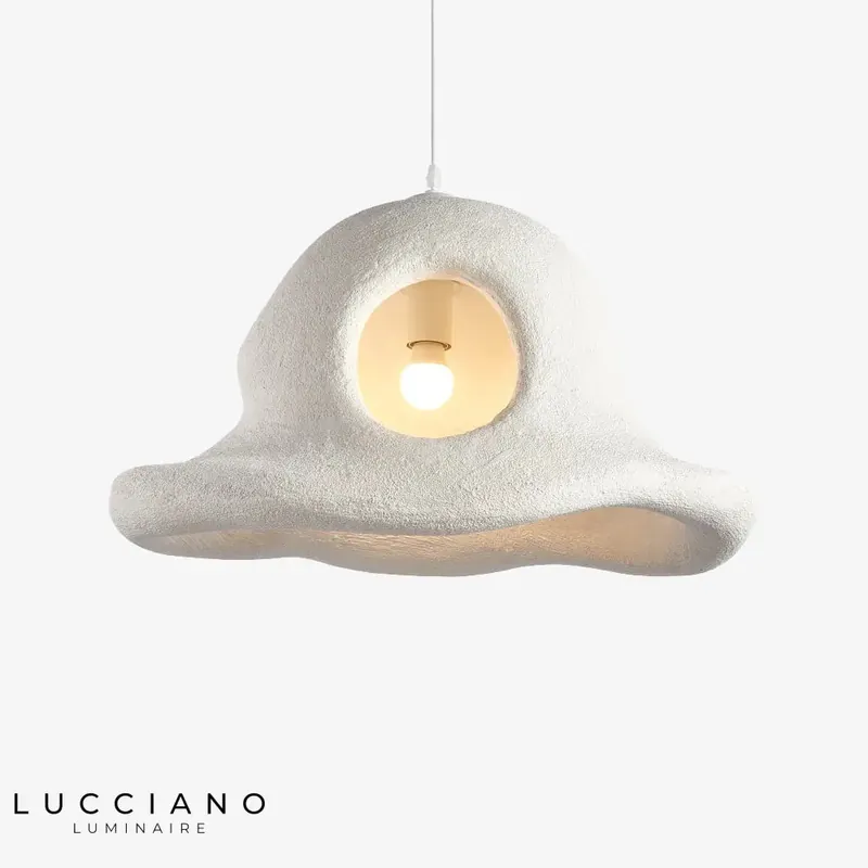 Modern pendant light, Durgha polymer lampshade