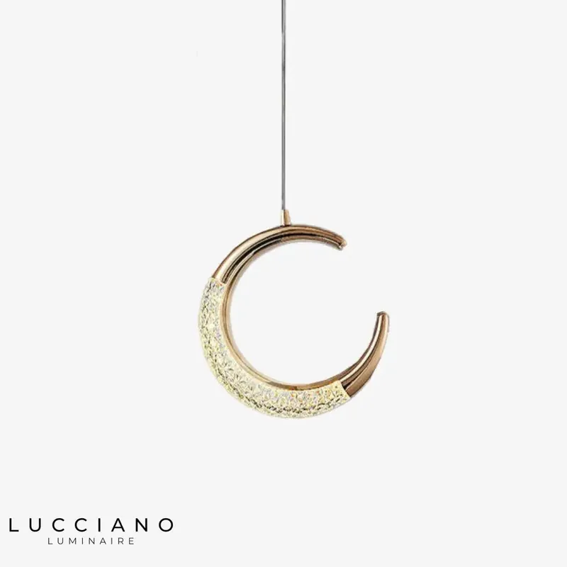 Round LED luxury Terry pendant light