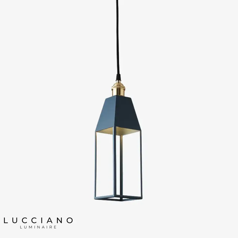 Colemann colored metal pendant lamp