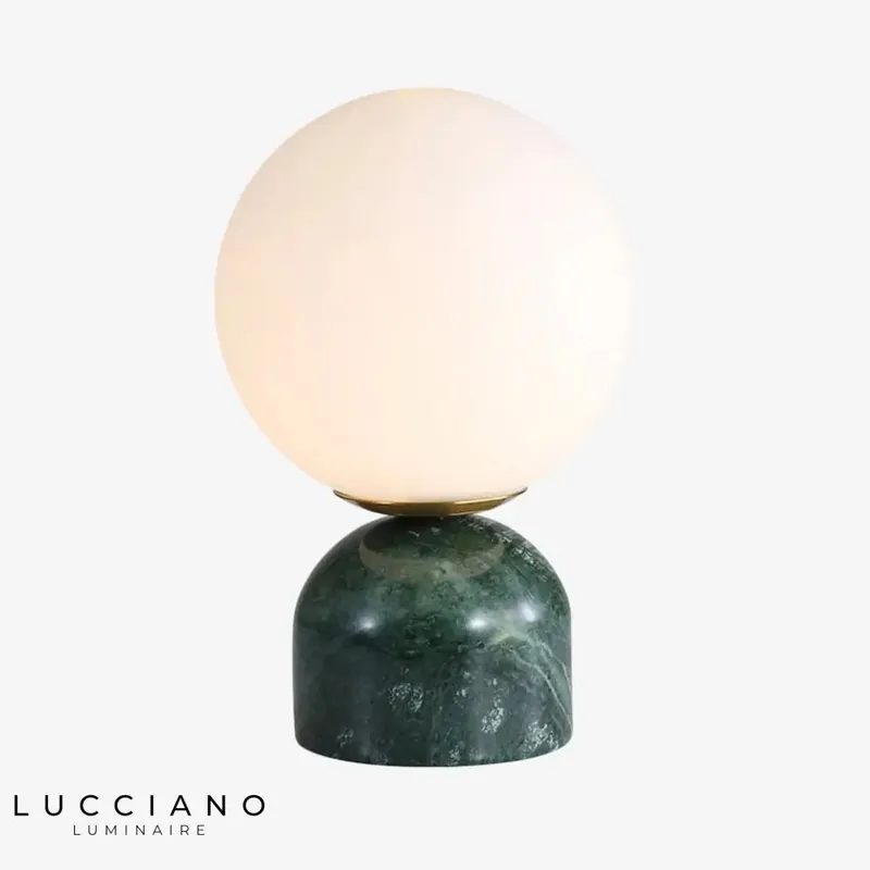 Bailey modern round marble base lamp