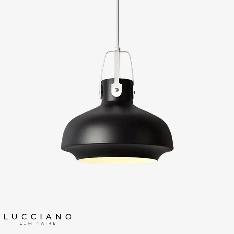 Aliza Round Industrial Pendant Light