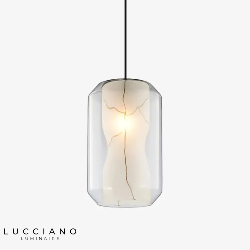Prism Glass LED Marble Libe