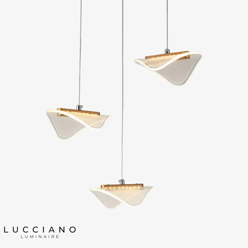 Astrid Modern White LED Chandelier