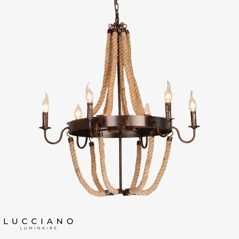 Vintage chandelier fake candle cords