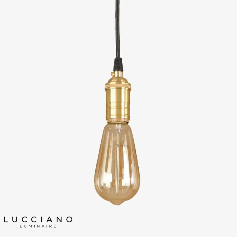 Rayene Industrial Gold LED Pendant Light