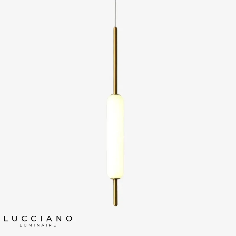 Ritta minimalist gold pendant light