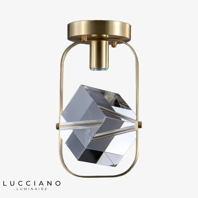 Sollya Square Crystal LED Ceiling Light