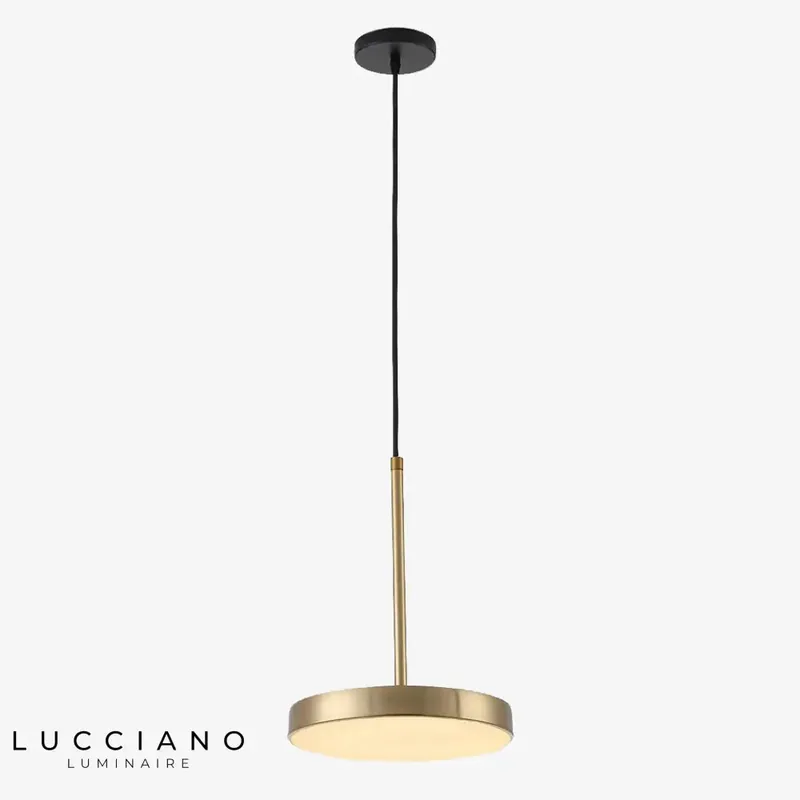 Pathen minimalist metal pendant light