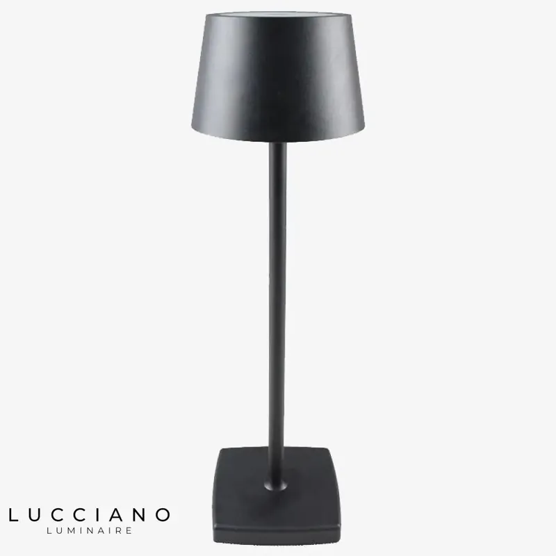 Rechargeable aluminum LED lamp