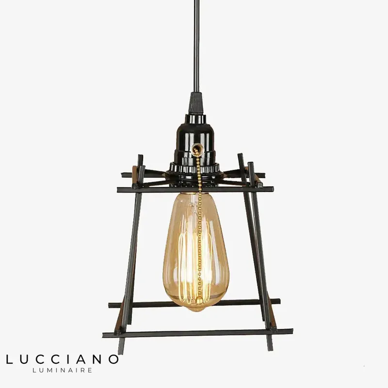 Plitz Retro LED Metal Ceiling Light
