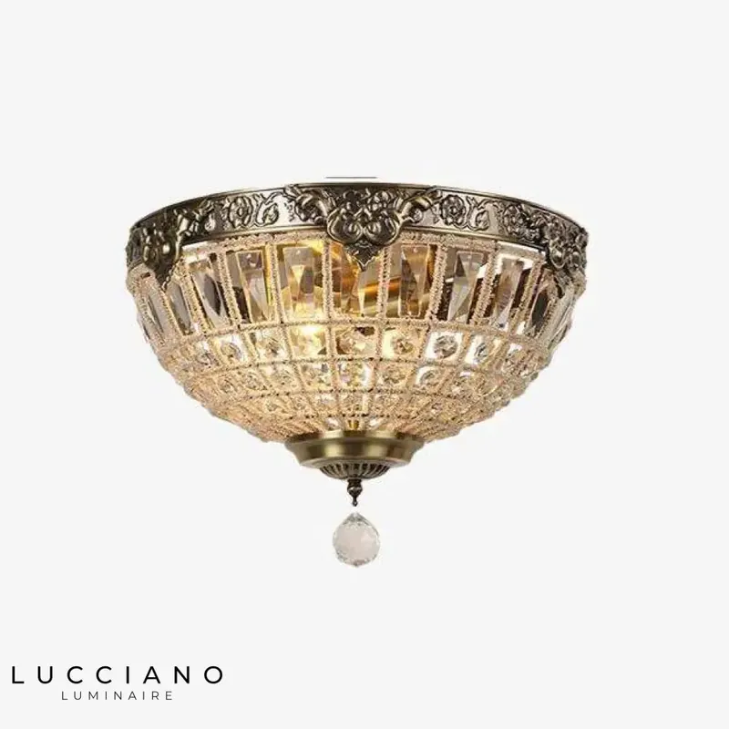 Retro Crystal LED Ceiling Light