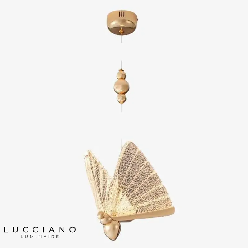 Butterfly Glass LED Chandelier