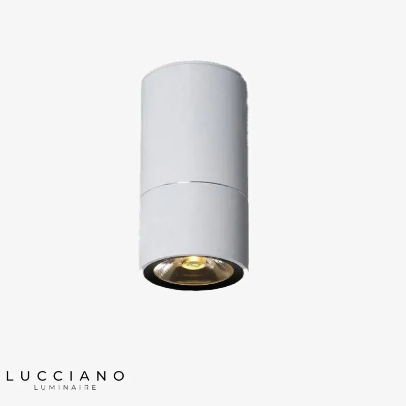 Modern aluminium LED cylinder