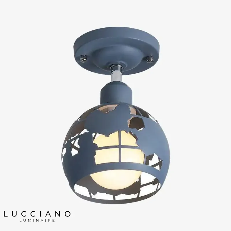 Colorful Metal LED Children's Pendant Light