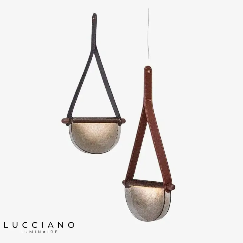Creative Semi-Circular LED Pendant Light