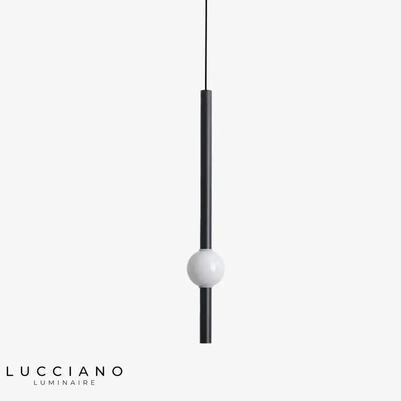 Mosko Cylindrical Glass LED Pendant