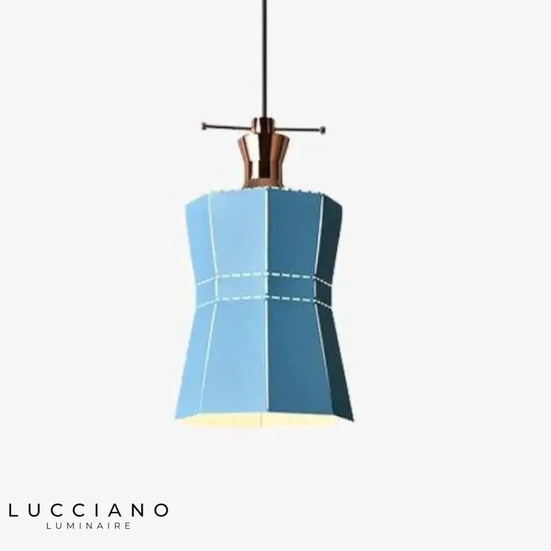 Scandinavian Colored Metal LED Pendant Light