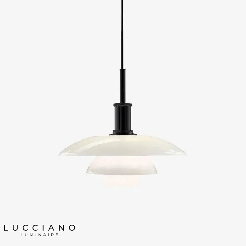 Designer White Aluminum LED Loft Pendant Light