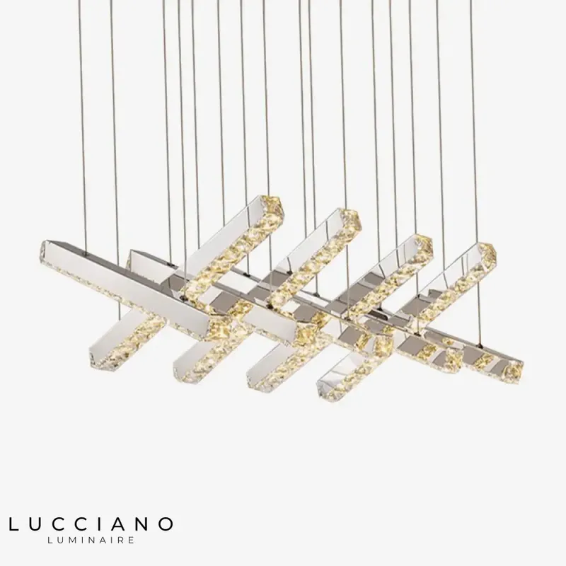 Designer LED crystal chandelier