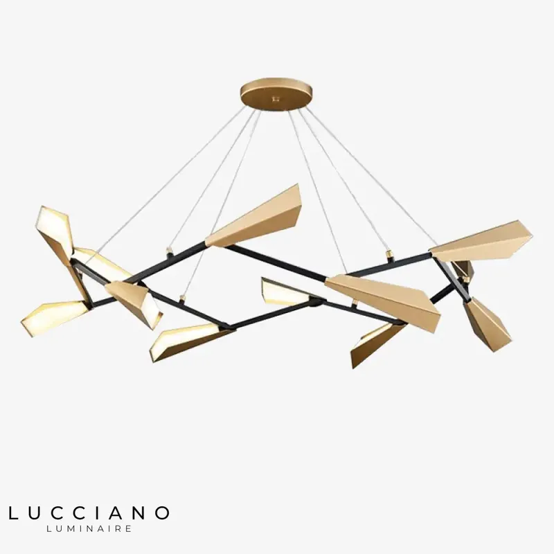 Creative Multi-Shade Modern LED Chandelier