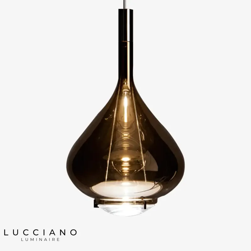 Creative Conical Glass LED Pendant Light