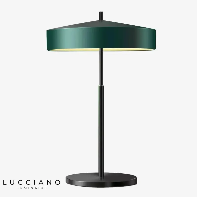 Designer metal LED lamp
