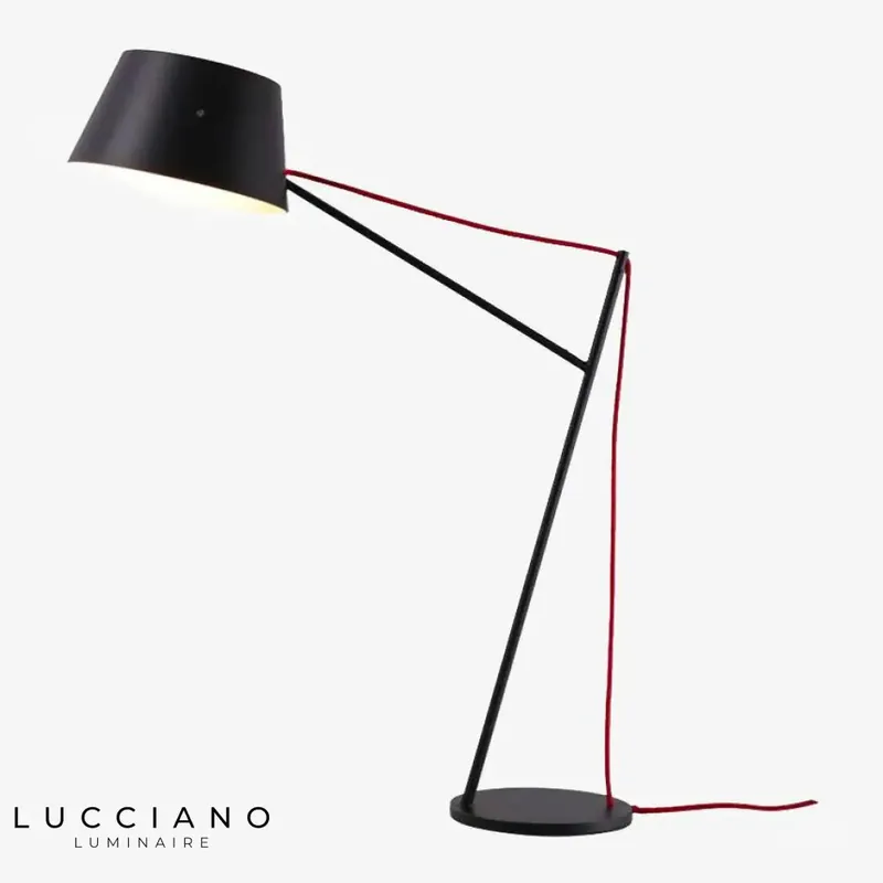 Black Designer Bedside\\/Desk Lamp