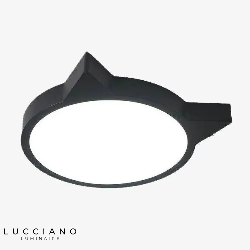 Stylized cat LED floor lamp