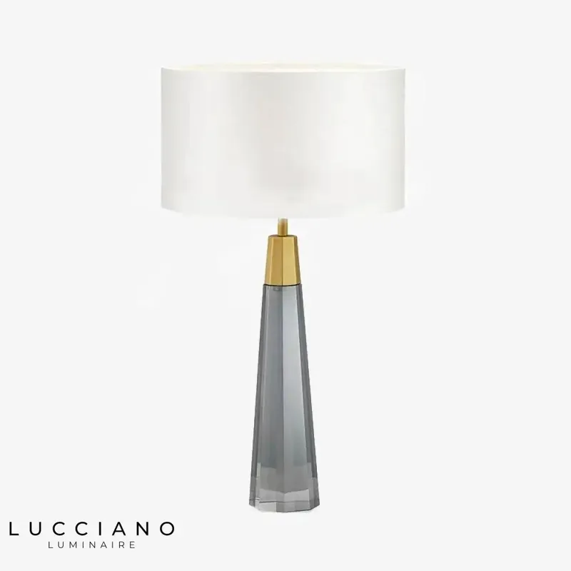 Designer LED Lamp White Shade