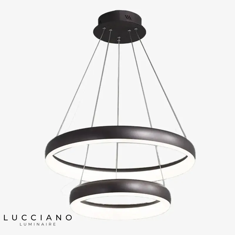 Designer LED Ring Chandelier