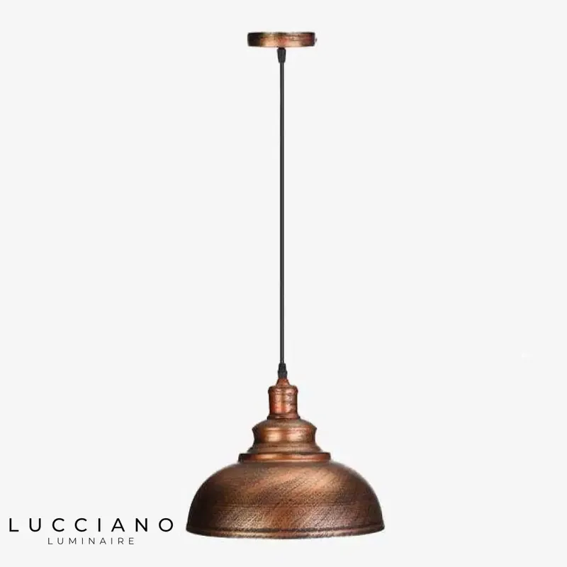 Rustic Loft Metal Pendant Light