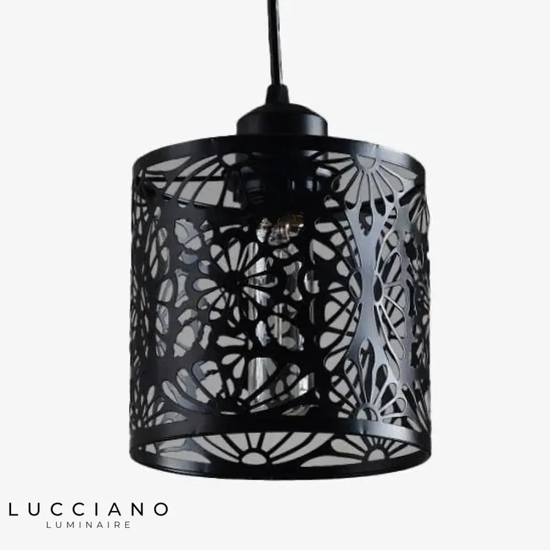 Black Cone Nordic Retro Pendant Light
