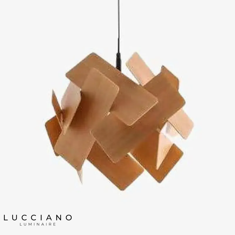 Stack multi-color pendant light design