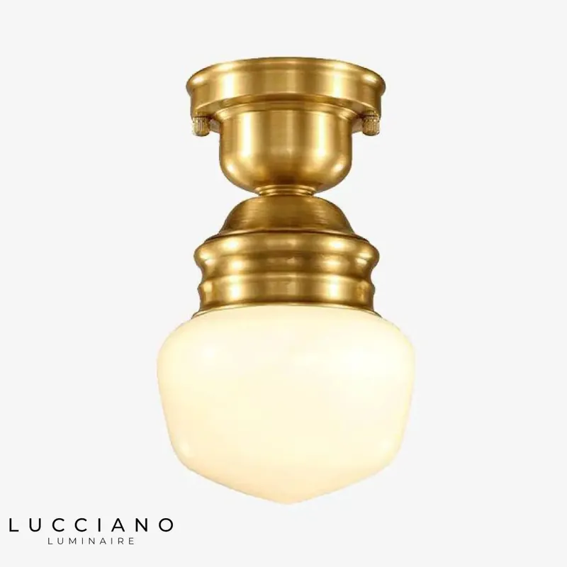 Vintage gold ceiling light