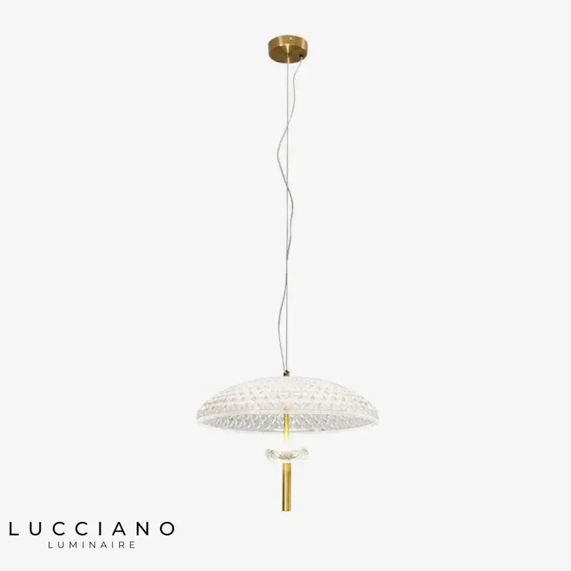 Chinese-style Oval LED Chandelier