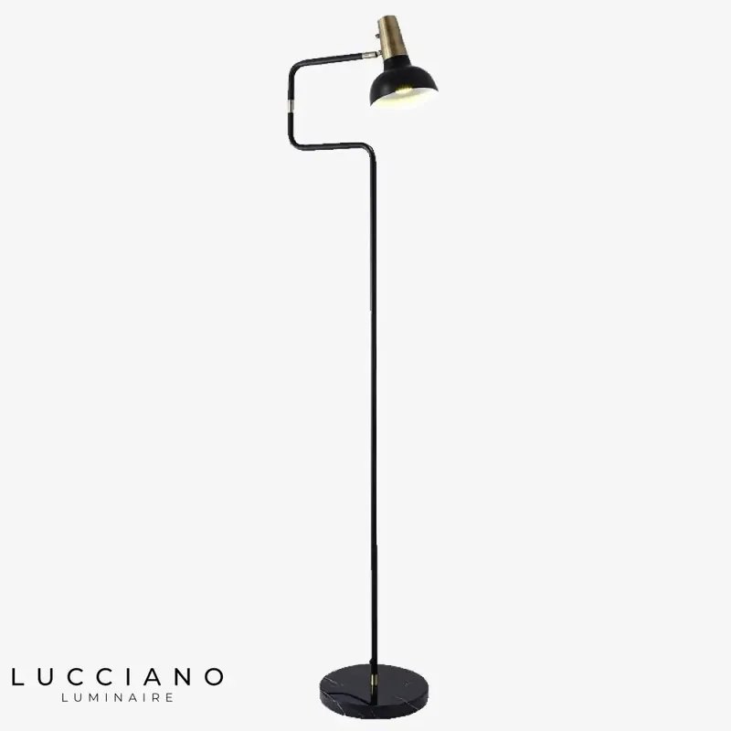 Sgrow adjustable marble floor lamp