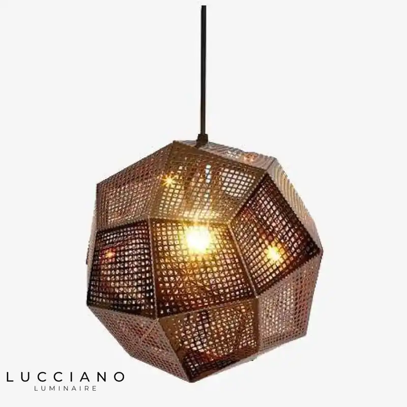 Geometric Metal Design Pendant Light