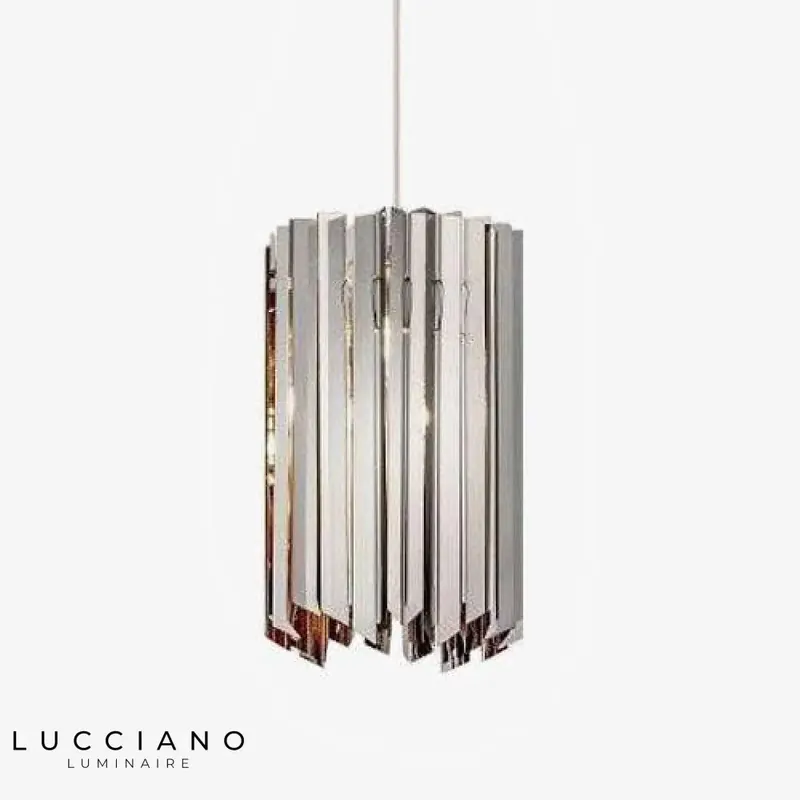 Chrome Mirror Suspension Lamp Design Surface