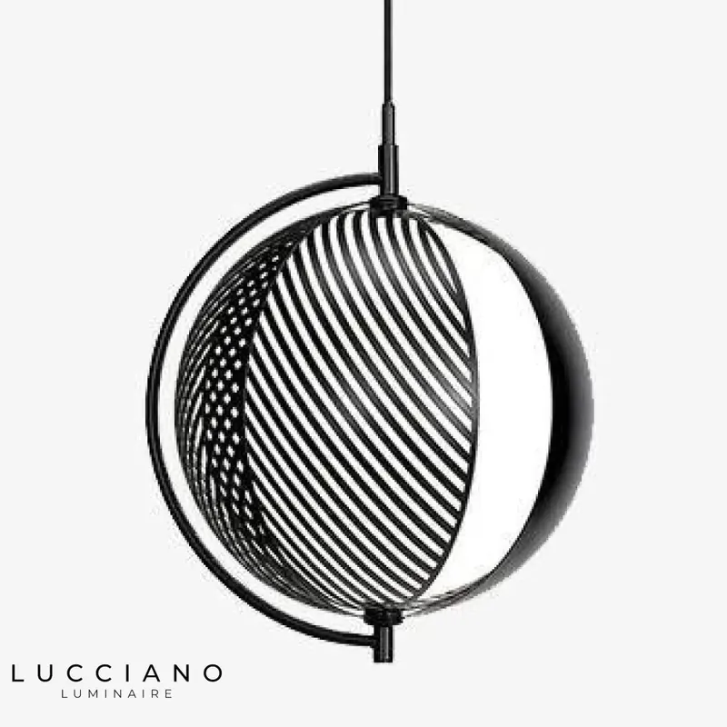 Cage ball pendant light design