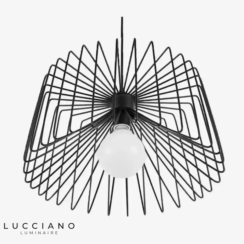 Assorted antique metal cage pendant lights