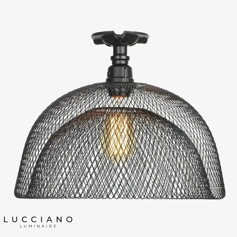 Honeycomb LED Cage Ceiling Light
