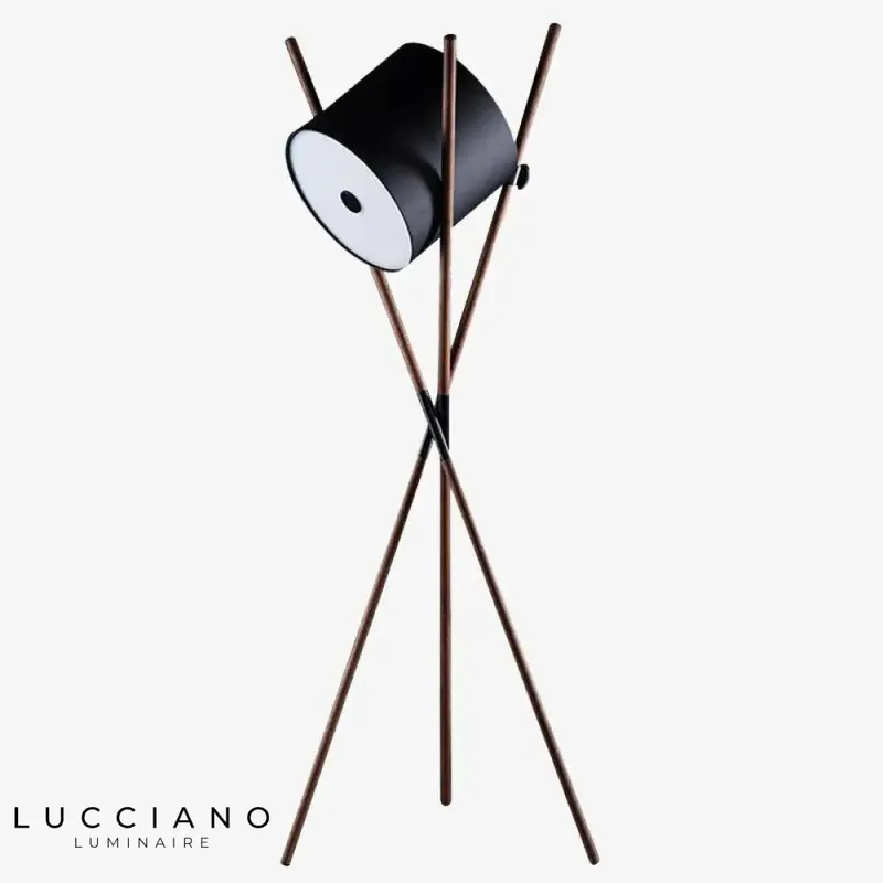 Scandinavian LED tripod floor lamp
