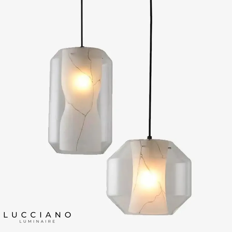Broom Glass Pendant Light