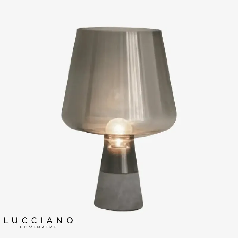 Vintage Loft Glass Lamp