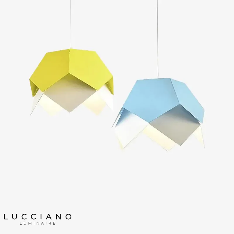 Colorful Geometric Hanging Light Leisure