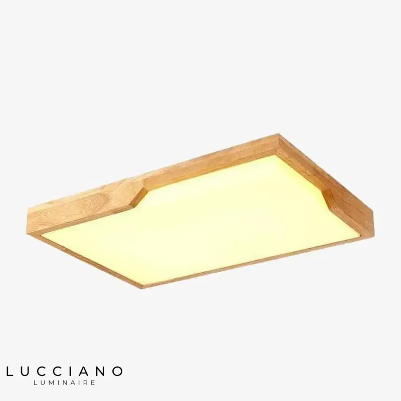 Tatami Wooden LED Ceiling Light
