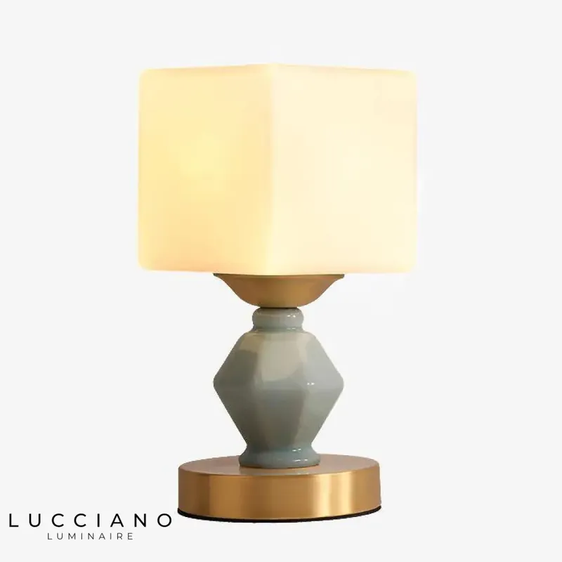 Copper ceramic design lamp