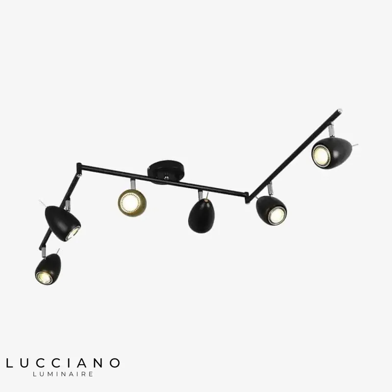 Adjustable Round LED Spotlights Windows