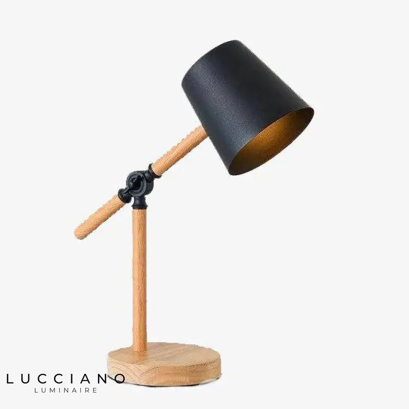 Colorful Adjustable Wooden Lamp